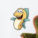 Vector Illustration Cartoon Happy Wall Decal