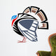 Stylized Turkey Wall Decal