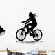 Cyclist Wall Decal
