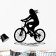 Cyclist Wall Decal