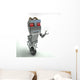 One Wheel Robot Wall Decal