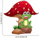 Frog and Mushroom Wall Decal