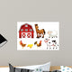 Farm Animals Wall Decal