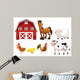 Farm Animals Wall Decal