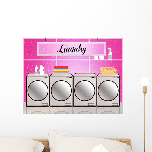 Laundry Service Wall Decal