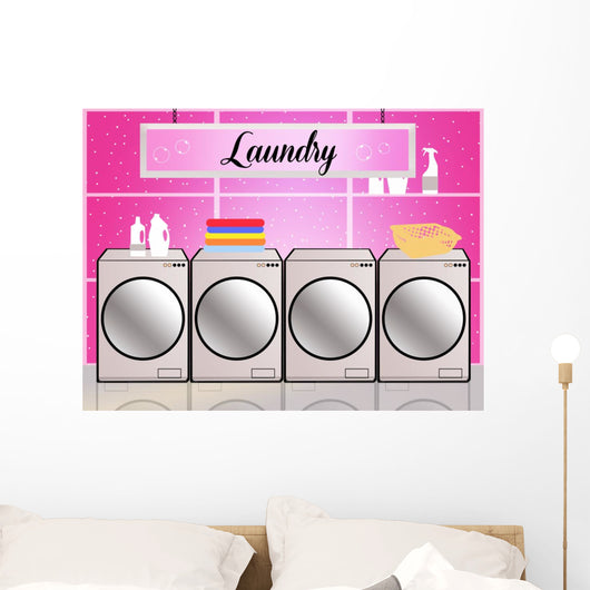 Laundry Service Wall Decal