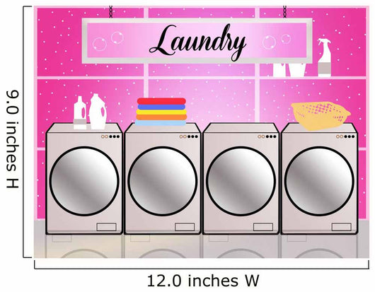 Laundry Service Wall Decal