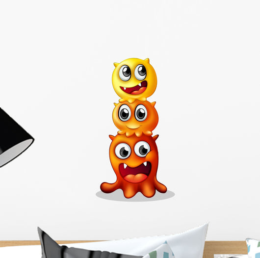 Monster Family Wall Decal