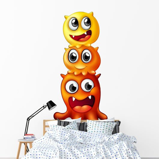 Monster Family Wall Decal