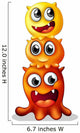 Monster Family Wall Decal