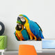 Blue and Gold Macaw Wall Decal