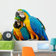Blue and Gold Macaw Wall Decal