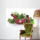 Mortar with Medicine Cross Wall Decal