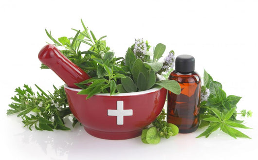Mortar with Medicine Cross Wall Decal
