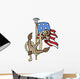 Flag and Anchor Wall Decal