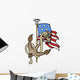 Flag and Anchor Wall Decal