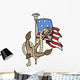 Flag and Anchor Wall Decal