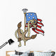 Flag and Anchor Wall Decal