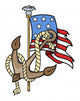 Flag and Anchor Wall Decal