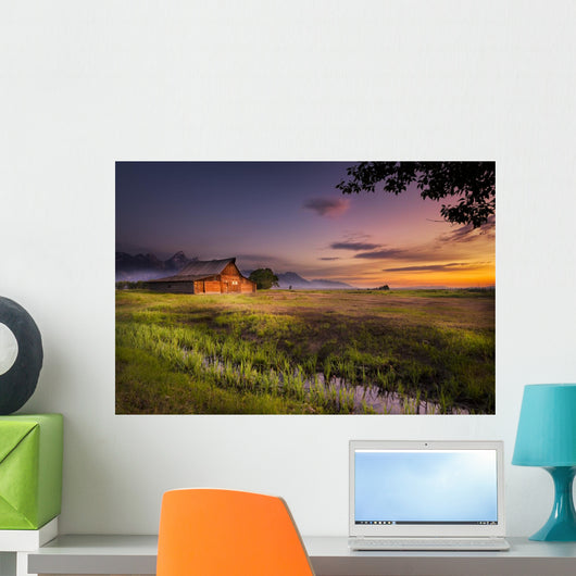 T Moulton Homestead Mormon Wall Decal