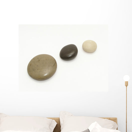 Three Zen Stones Wall Decal