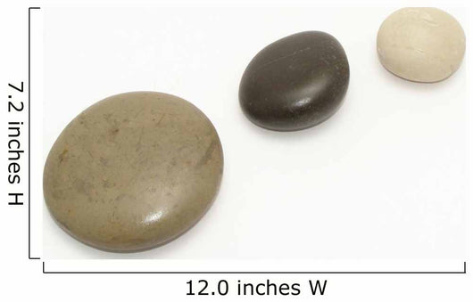 Three Zen Stones Wall Decal