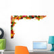 Vegetable Frame Wall Decal