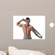 Attractive Young Muscle Man Wall Decal