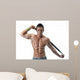 Attractive Young Muscle Man Wall Decal