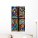 France Stained Glass Window Wall Decal