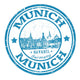 Munich Stamp Wall Decal
