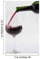Pouring Wine Wall Decal