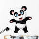 Standing Cartoon Panda Wall Decal