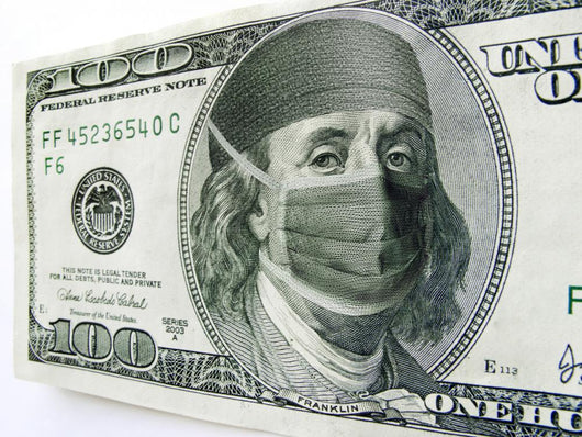 Ben Franklin Wearing Healthcare Wall Decal