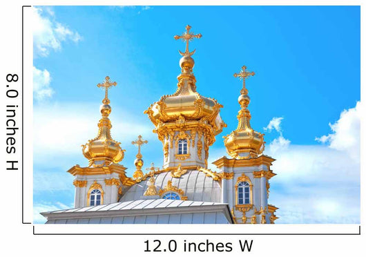 Church Petergof Petrodvorets Wall Decal