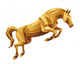 Golden Horse Jumping Wall Decal