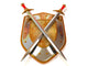 Knights Shield and Swords Wall Decal