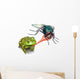 Frog Catching Bug Wall Decal