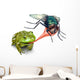 Frog Catching Bug Wall Decal