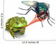 Frog Catching Bug Wall Decal