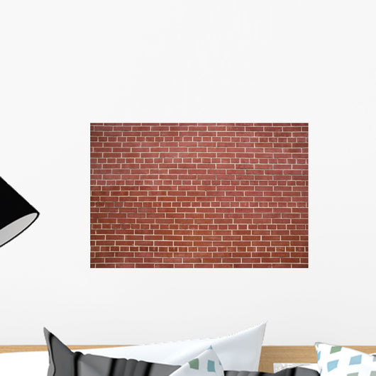 Red Brick Wall Background Wall Decal