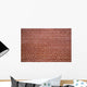 Red Brick Wall Background Wall Decal