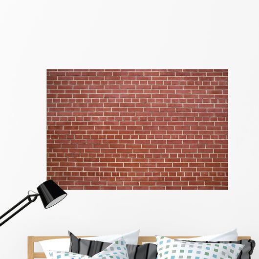 Red Brick Wall Background Wall Decal
