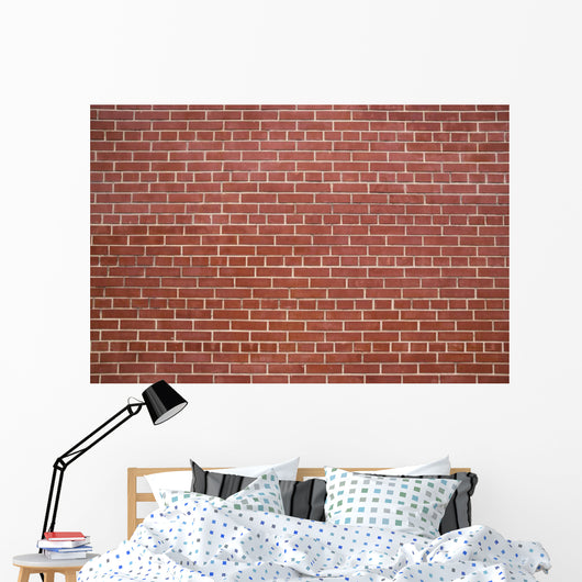 Red Brick Wall Background Wall Decal