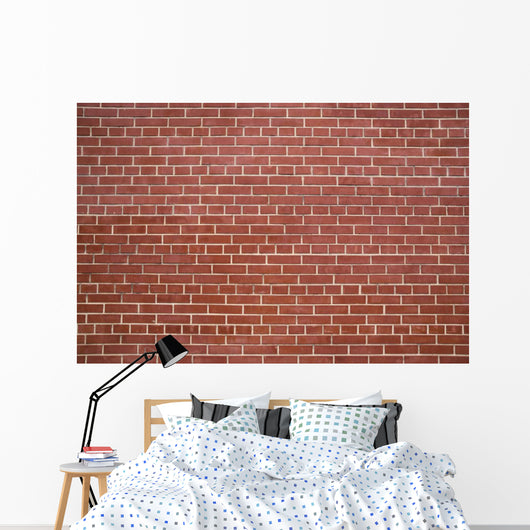 Red Brick Wall Background Wall Decal