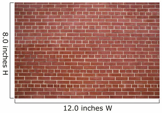 Red Brick Wall Background Wall Decal