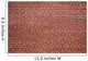 Red Brick Wall Background Wall Decal