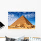 Ancient Egyptian Pyramid against Wall Decal