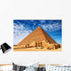 Ancient Egyptian Pyramid against Wall Decal