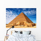 Ancient Egyptian Pyramid against Wall Decal